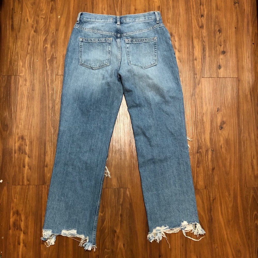 We The Free Free People Ripped BoHo Jeans - Picture 7 of 7